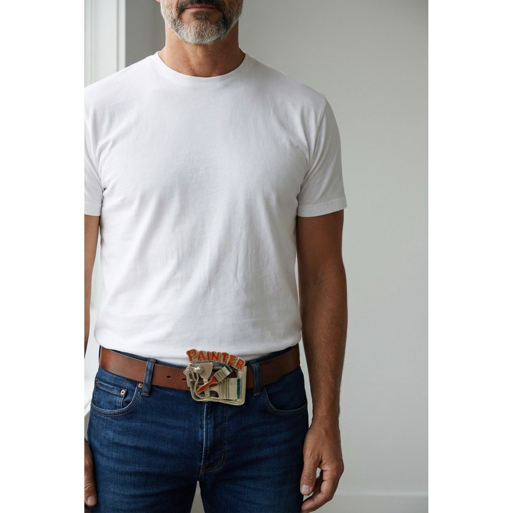 PAINTER Belt Buckle -  cast metal